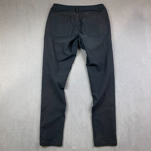 Lululemon Mens 31 Dark Gray Chino ABC Pant Slim Warpstreme Tapered Stretch 31x32 - Picture 7 of 11